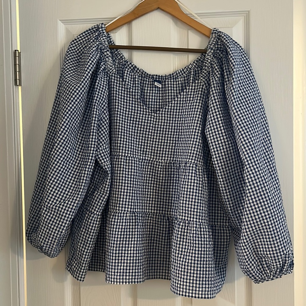Seersucker Top
